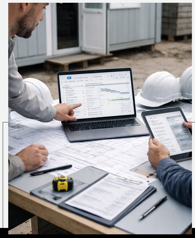 ERP для строительной компании в Новомосковске автоматизация процессов