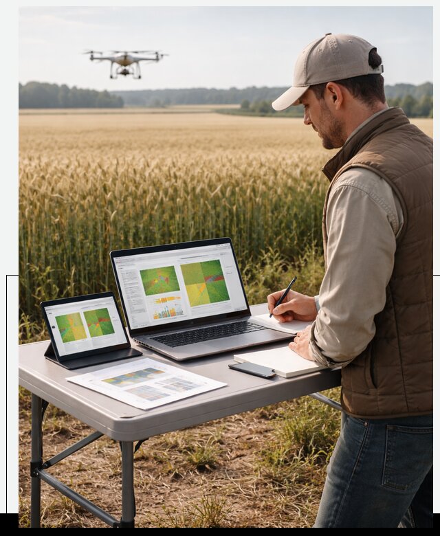 Система AI прогнозирования урожайности для точных агрономий в Новомосковске