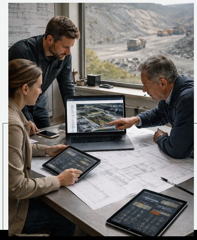 Разработка и внедрение систем для горнодобычи в Новомосковске