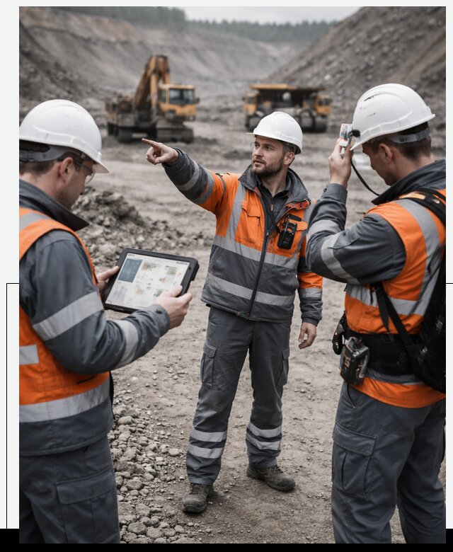 Система контроля персонала для горнодобывающей отрасли в Новомосковске