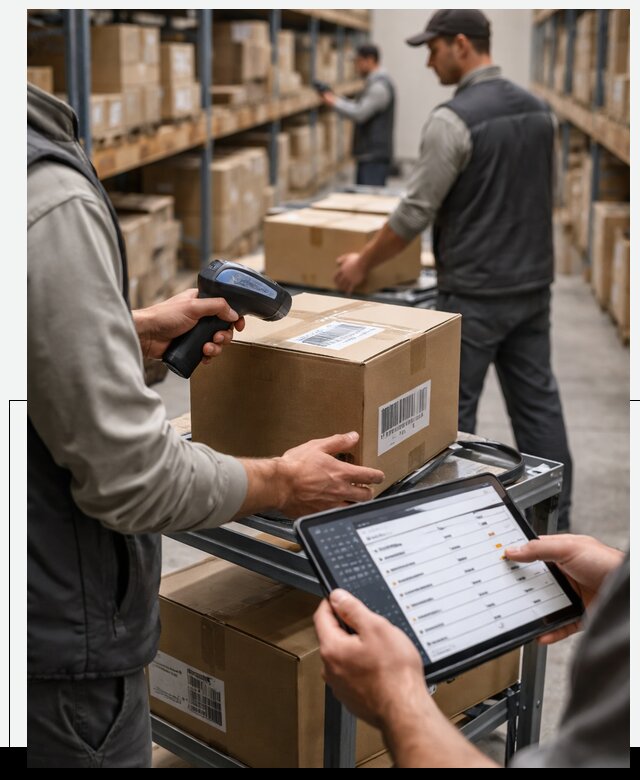 Внедрение и поддержка WMS систем для склада в Новомосковске