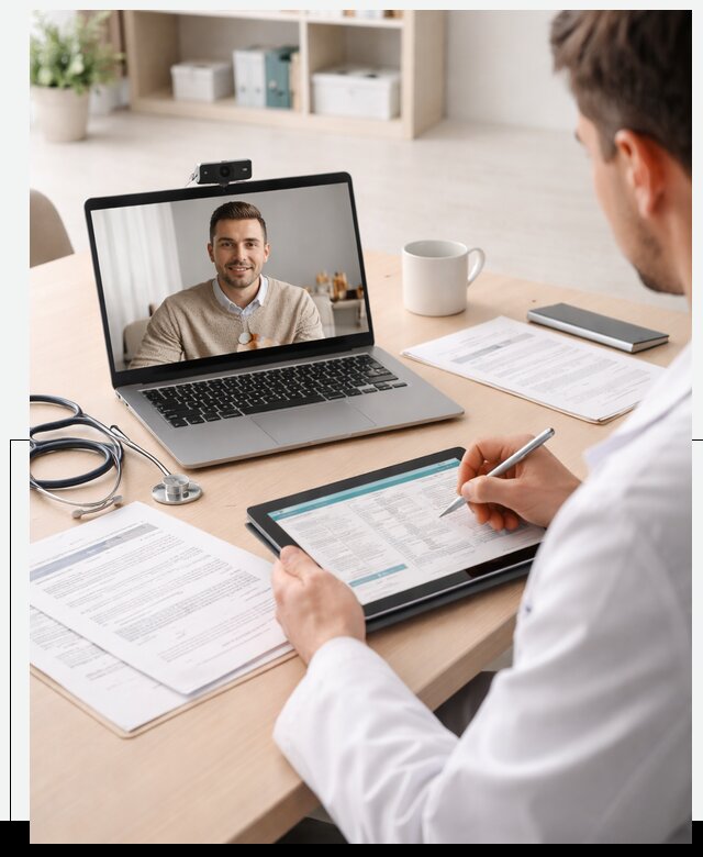 Разработка платформы телемедицины и видеоконсультаций в Новомосковске