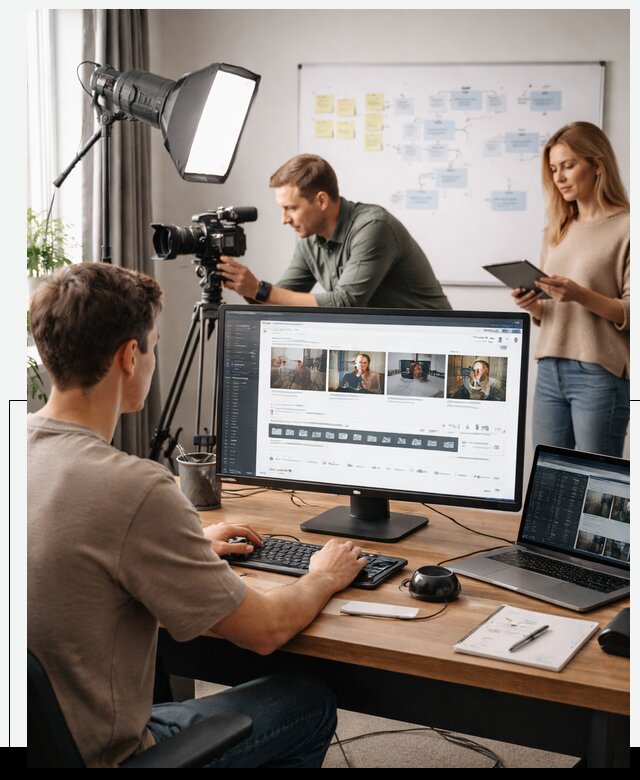 Платформа видеохостинга для онлайн обучения в Новомосковске