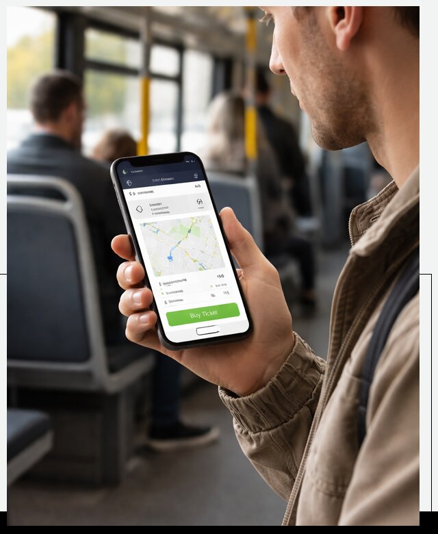 Мобильное приложение для пассажиров в Новомосковске от 619500 р.|АвикейНвм